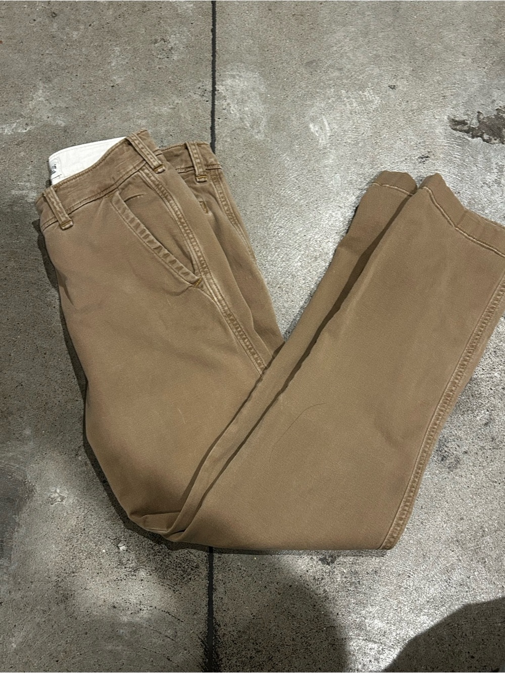 abercrombie kids tan khaki pants